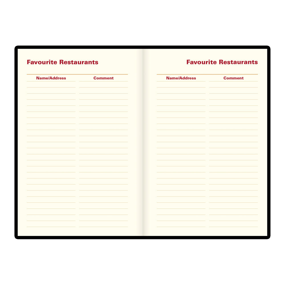 Letts Pocket Weekly Planner, Belgravia, English, 2027 27-C33EBK #colour_black