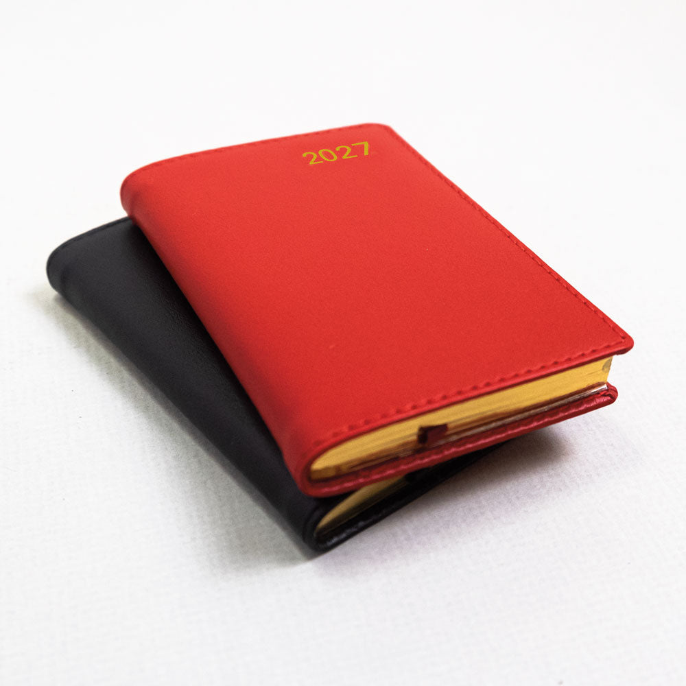 Letts Pocket Weekly Planner, Belgravia, English, 2027 27-C33EBK #colour_black
