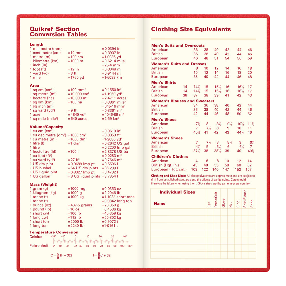 Letts Slim Weekly Appointment Book, Belgravia, English, 2027 27-C33SRD #colour_red