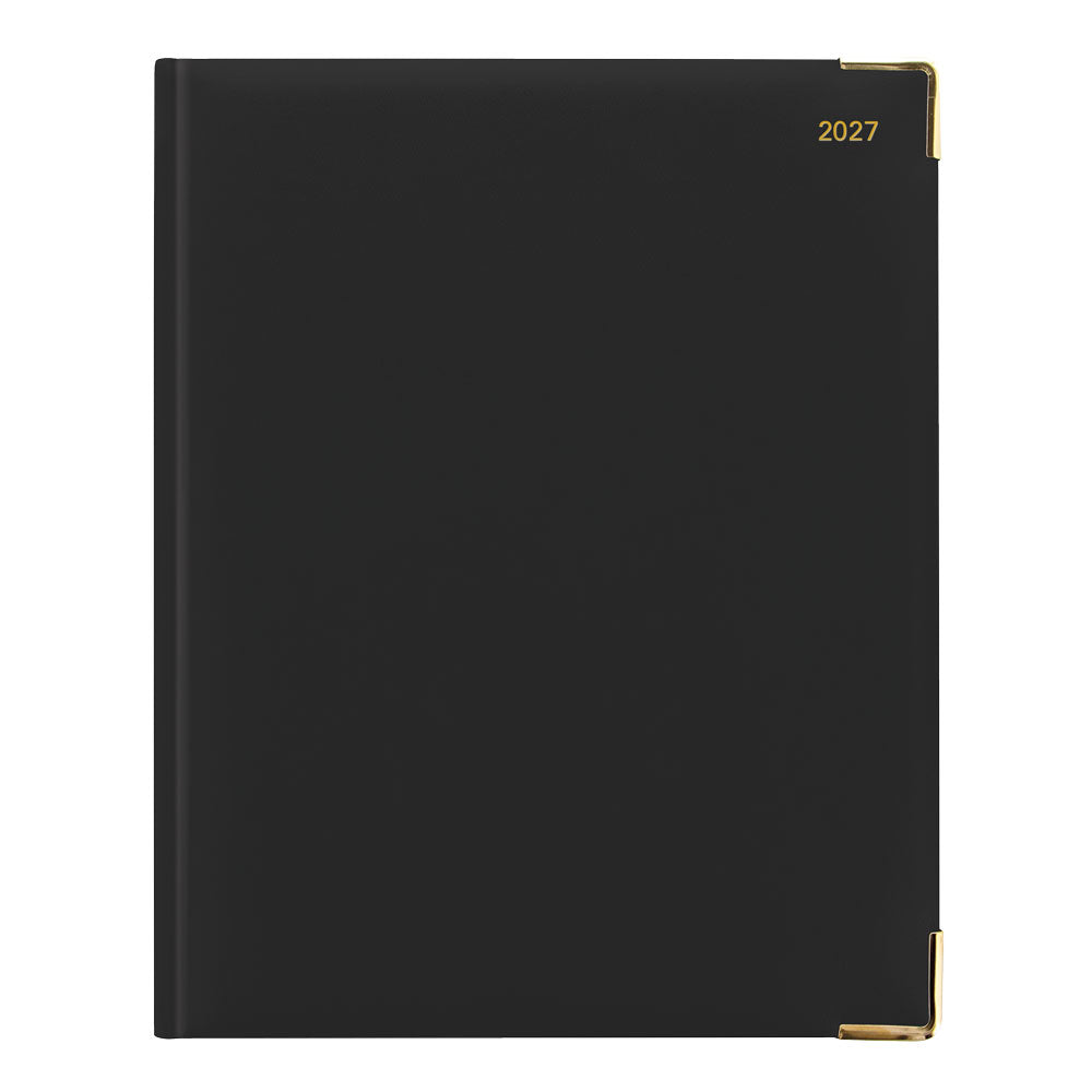 Letts Quarto Weekly Appointment Book, Roma, English, 2027 27-C33YIBK #colour_black