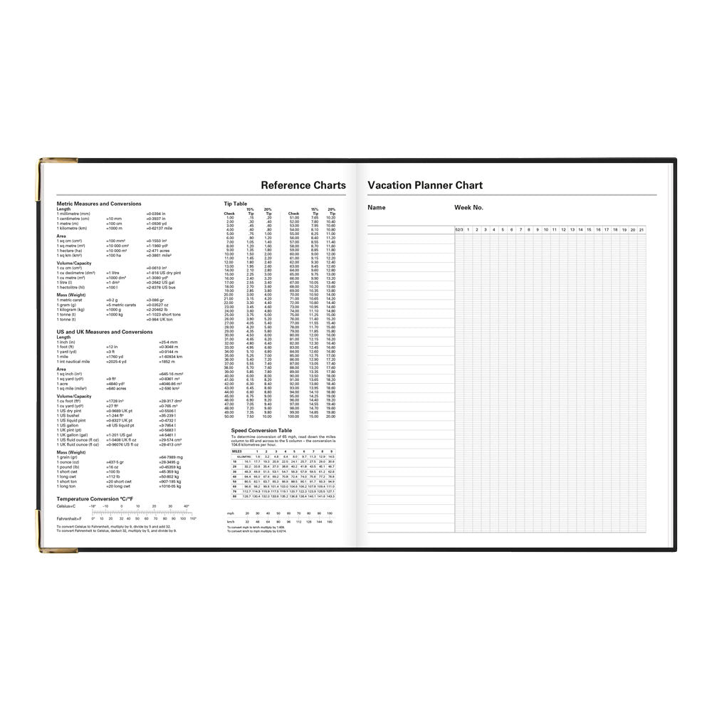 Letts Quarto Weekly Appointment Book, Roma, English, 2027 27-C33YIBK #colour_black
