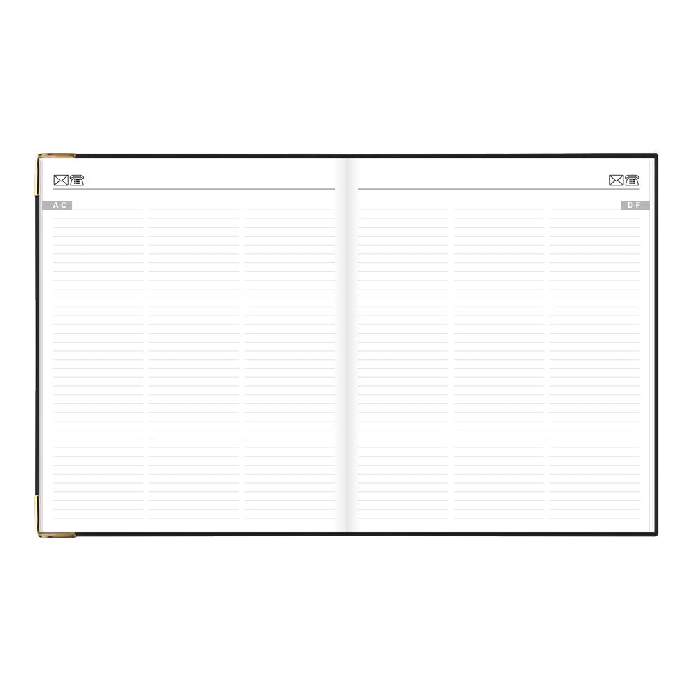 Letts Quarto Weekly Appointment Book, Roma, English, 2027 27-C33YIBK #colour_black