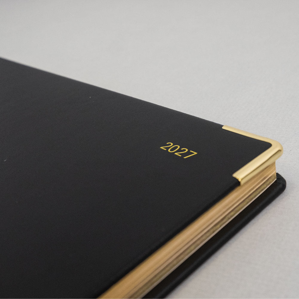Letts Quarto Weekly Appointment Book, Roma, English, 2027 27-C33YIBK #colour_black