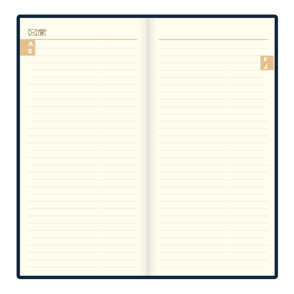 Letts Slim Weekly Planner, Signature, English, 2027 27-C38SUBE #colour_blue