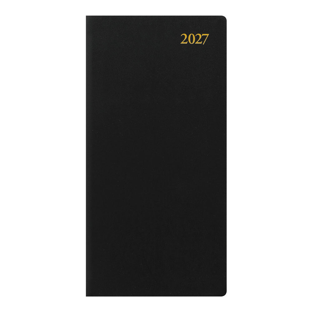Letts Slim Weekly Planner, Signature, English, 2027 27-C38SUBK #colour_black