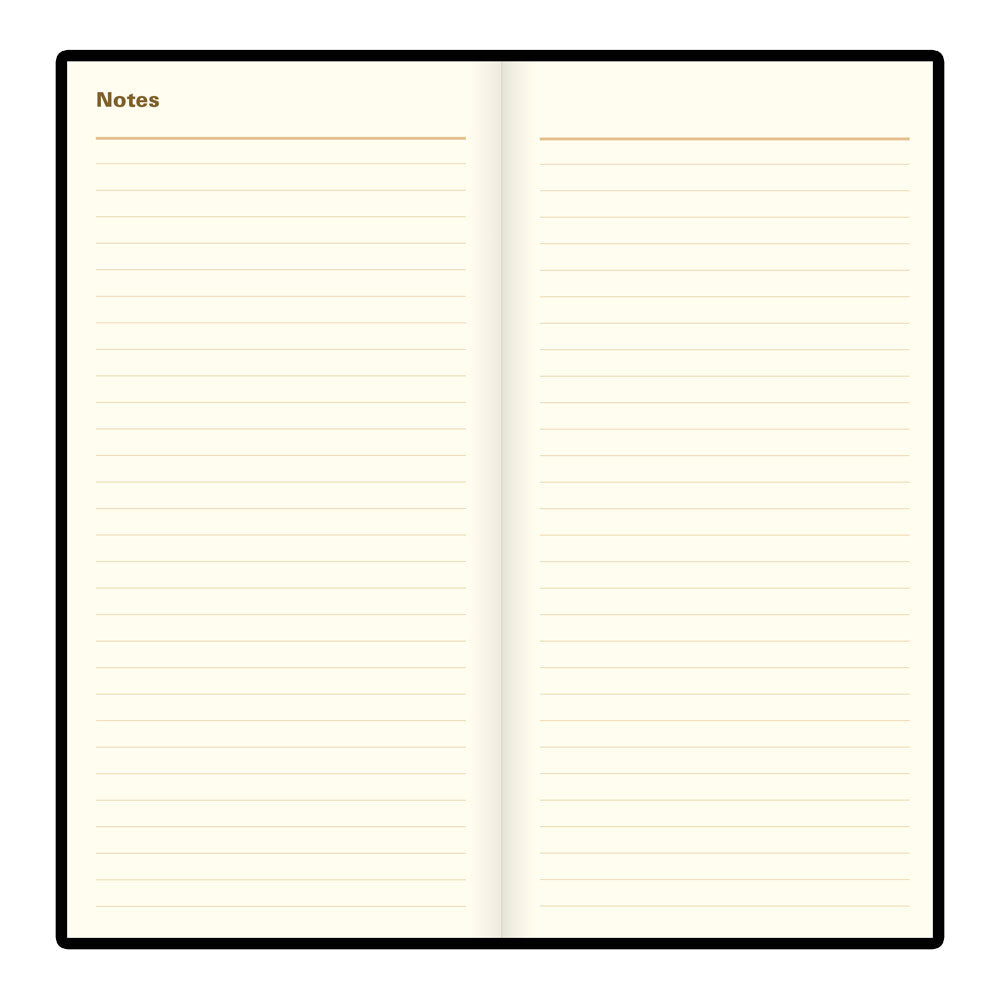 Letts Slim Weekly Planner, Signature, English, 2027 27-C38SUBK #colour_black