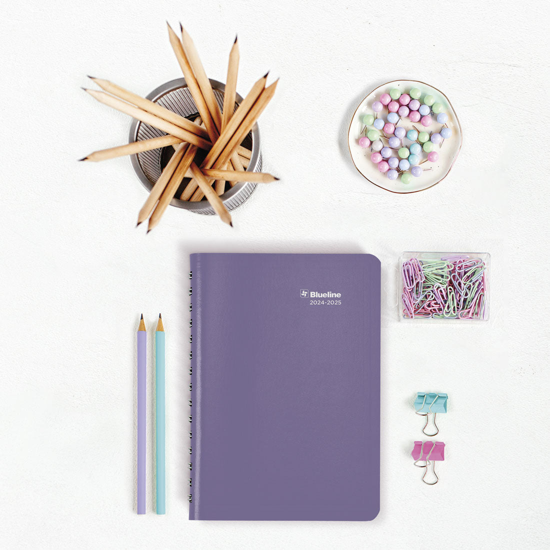 Academic Weekly Planner Fashion 2024-2025, English, CA101F#colour_dusty-purple