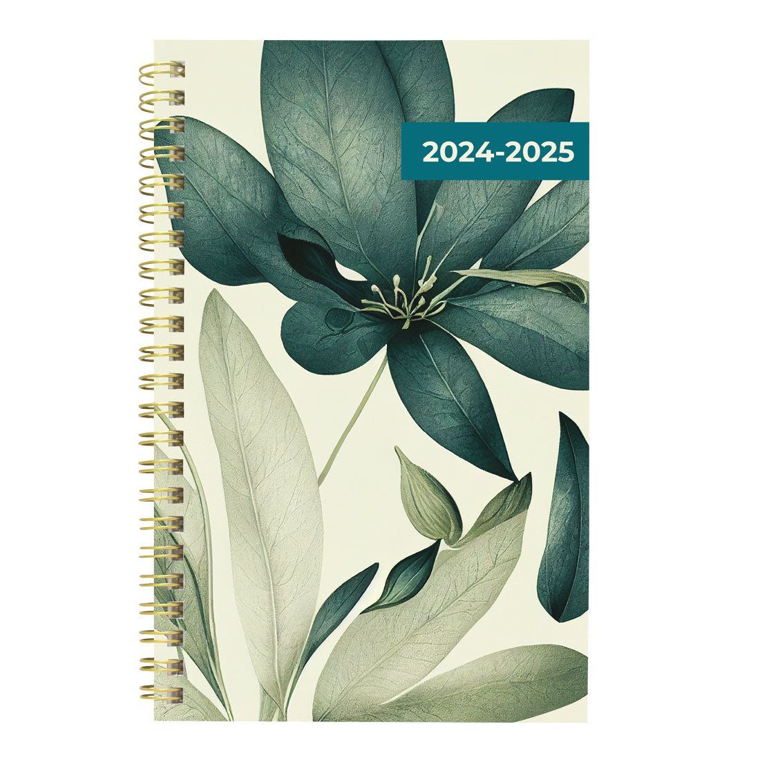 Academic Weekly Planner Foliage 2024-2025, Bilingual, CA114BPI#colour_foliage-green