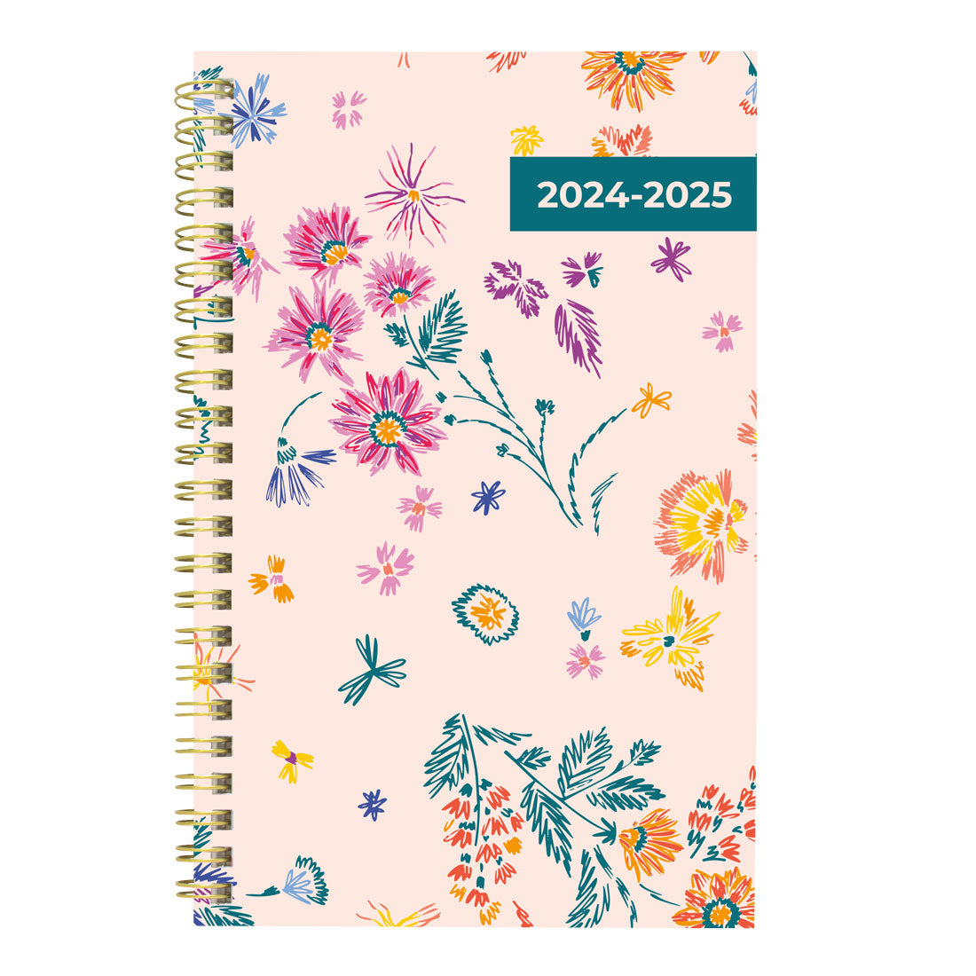 Academic Weekly Planner Foliage 2024-2025, English, CA114PI#colour_foliage-pink