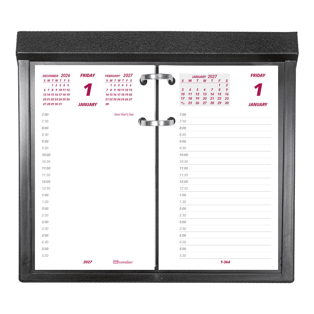 Brownline Daily Refill, English, 2027 C2R-27
