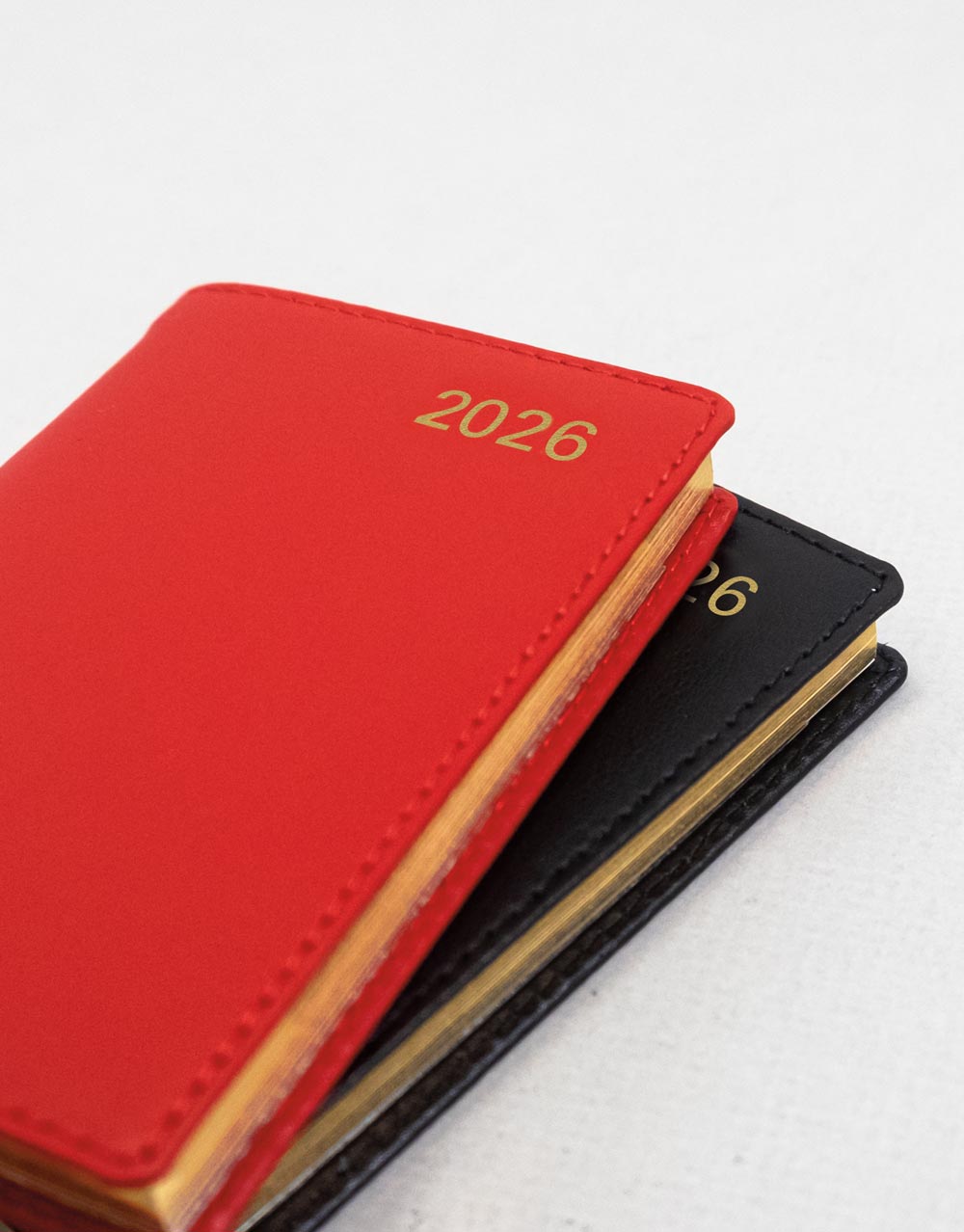 Letts of London Belgravia Mini Pocket Week to View Leather Diary with Planners 2026 - English 26-C33EBK #colour_black