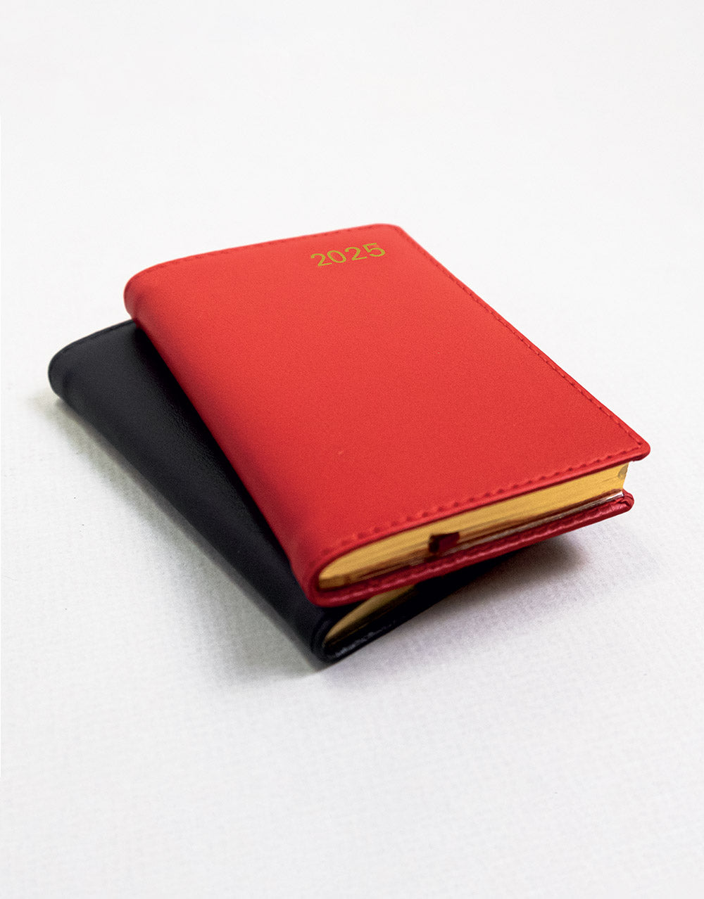 Belgravia Mini Pocket Week to View Leather Diary with Planners 2025 - English - 25-C33EBK#colour_black