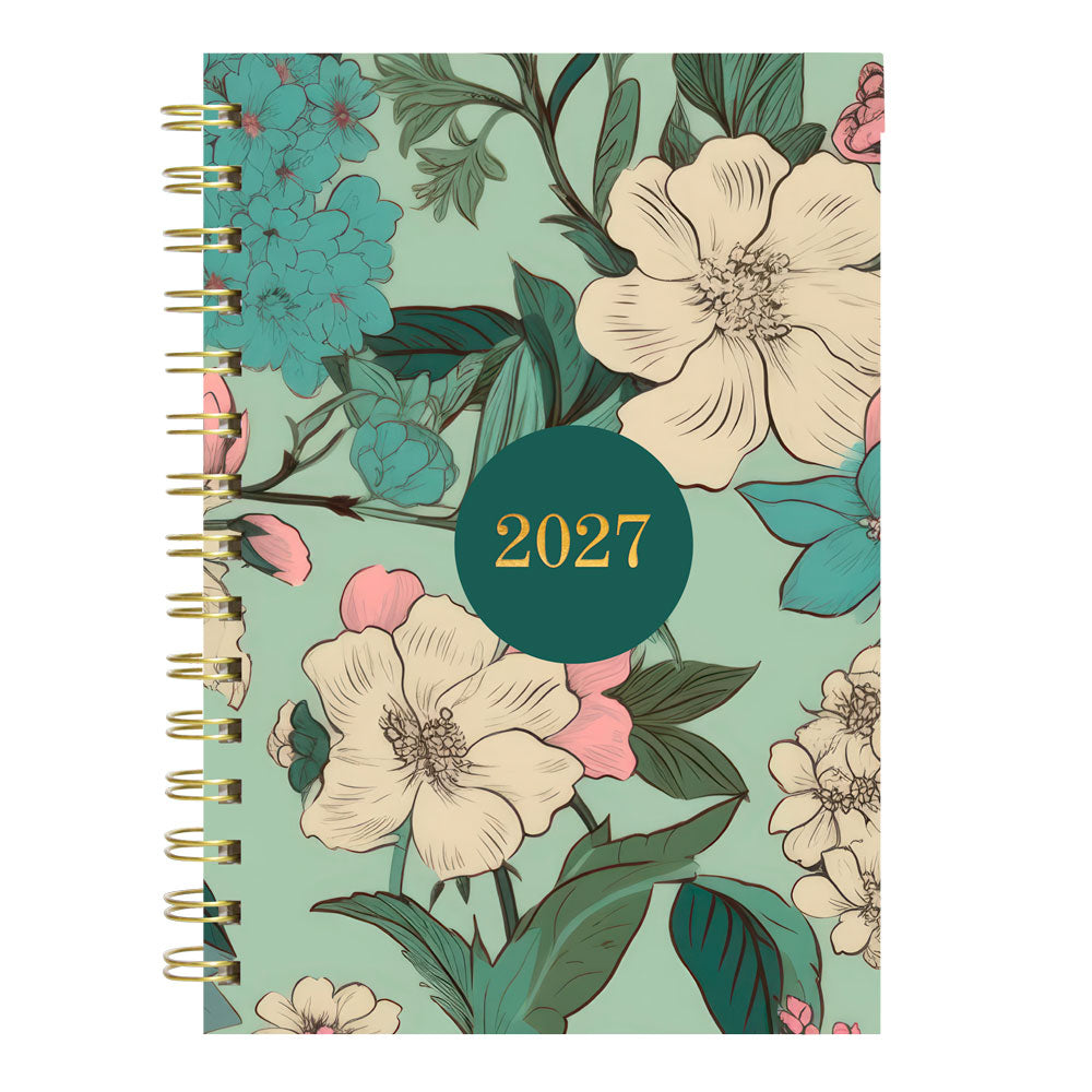 Blueline Verdant 17-Month Weekly Planner, 2026-2027, English C448017.01-27