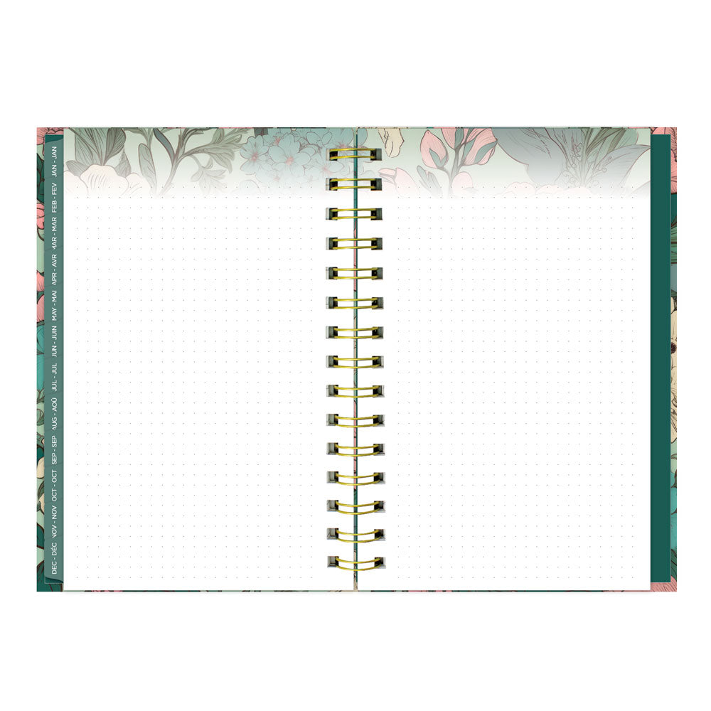 Blueline Verdant 17-Month Weekly Planner, 2026 - 2027, Bilingual (C448017.01B-27)