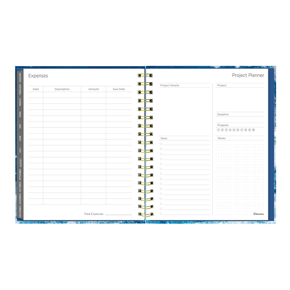 Blueline Celestial 17-Month Weekly Planner, 2026-2027, English C479017.01-27