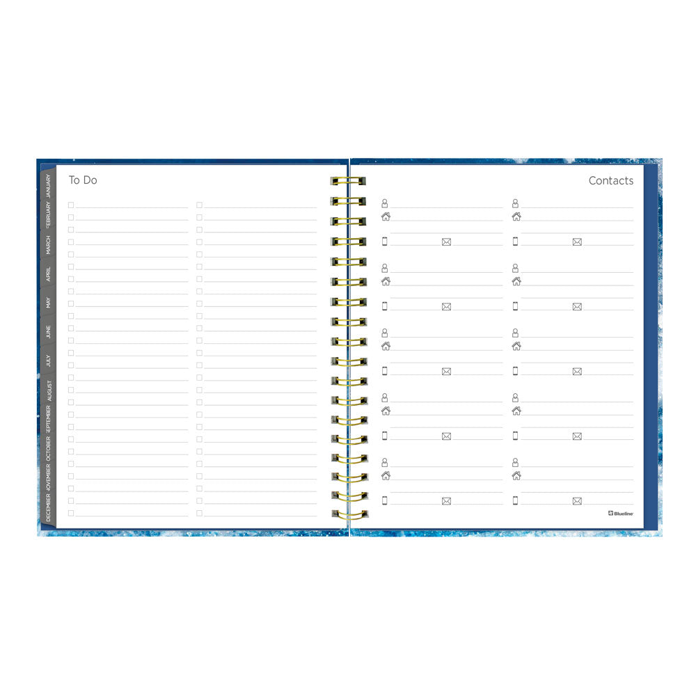 Blueline Celestial 17-Month Weekly Planner, 2026-2027, English C479017.01-27