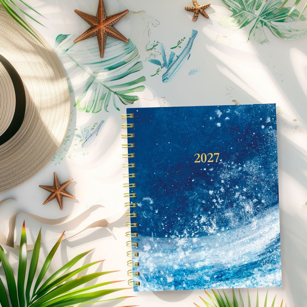 Blueline Celestial 17-Month Weekly Planner, 2026 - 2027, Bilingual (C479017.01B-27)