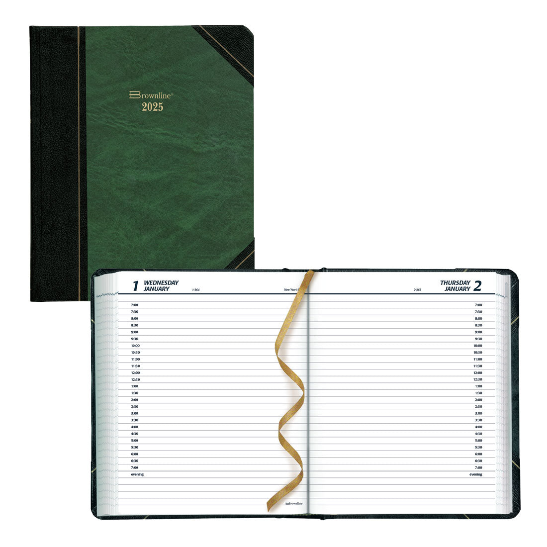 Daily Planner 2025, English (C517F25) Brownline Brownline CDA