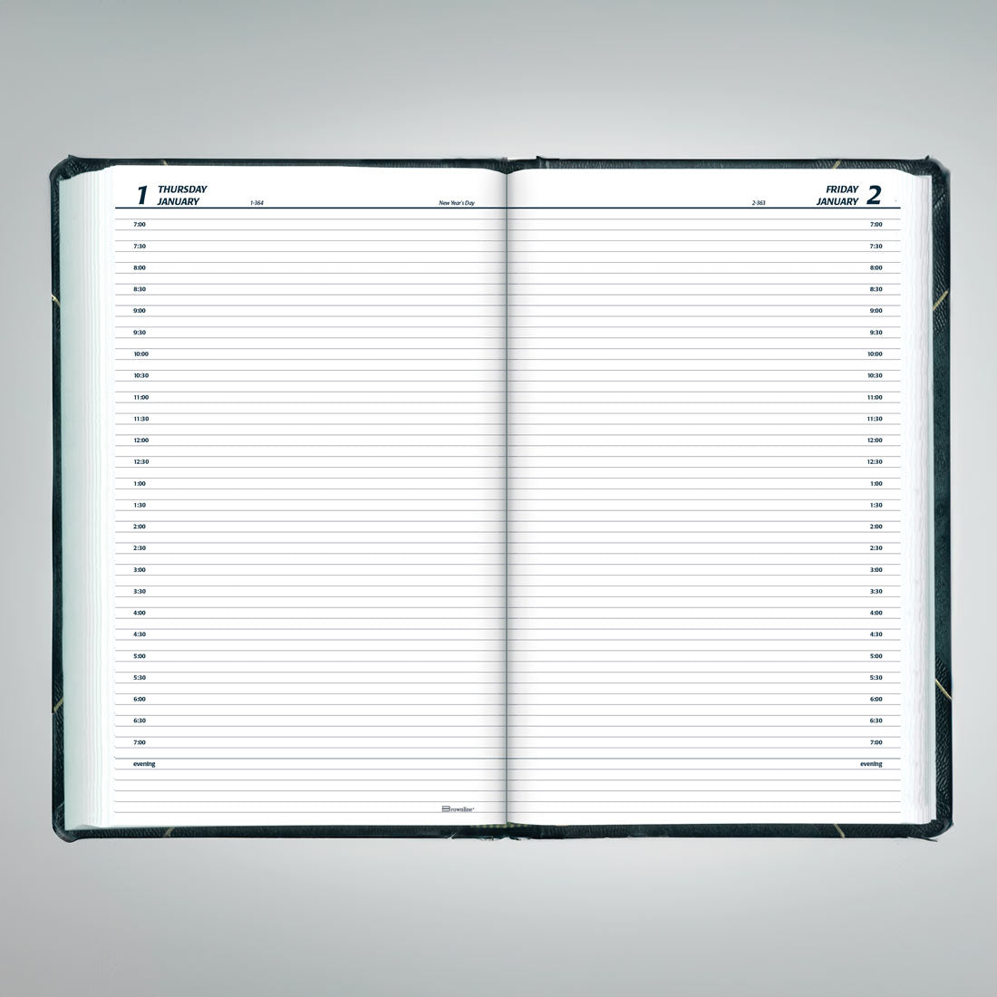 Brownline Daily Planner 2026, English C530F-26