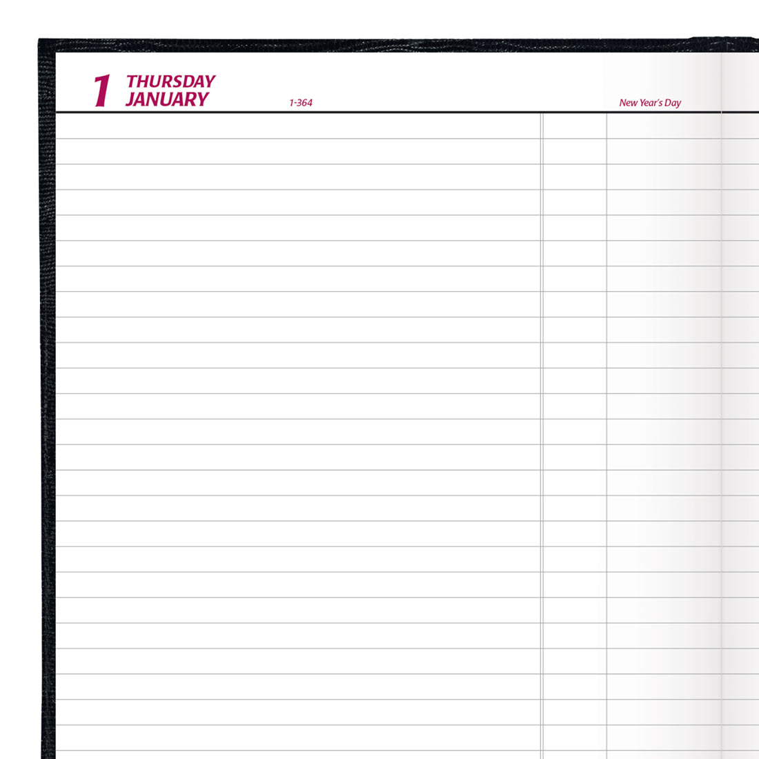 Brownline Daily Planner 2026, English C550.BLK-26 #colour_black