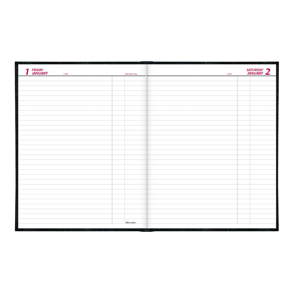 Traditional Daily Untimed Planner, 2027, English Black C550.BLK-27