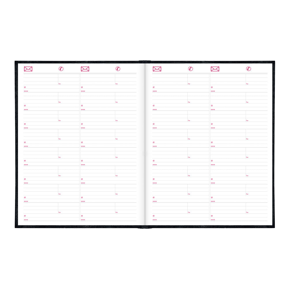 Traditional Daily Untimed Planner, 2027, English Black C550.BLK-27