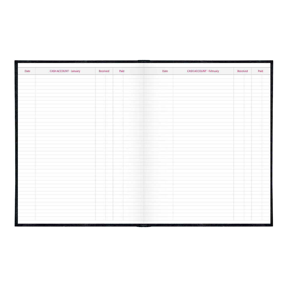 Traditional Daily Untimed Planner, 2027, English Black C550.BLK-27