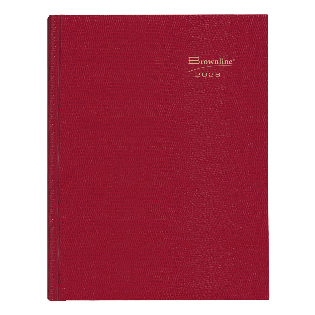 Brownline Daily Planner 2026, English C550.RED-26 #colour_red