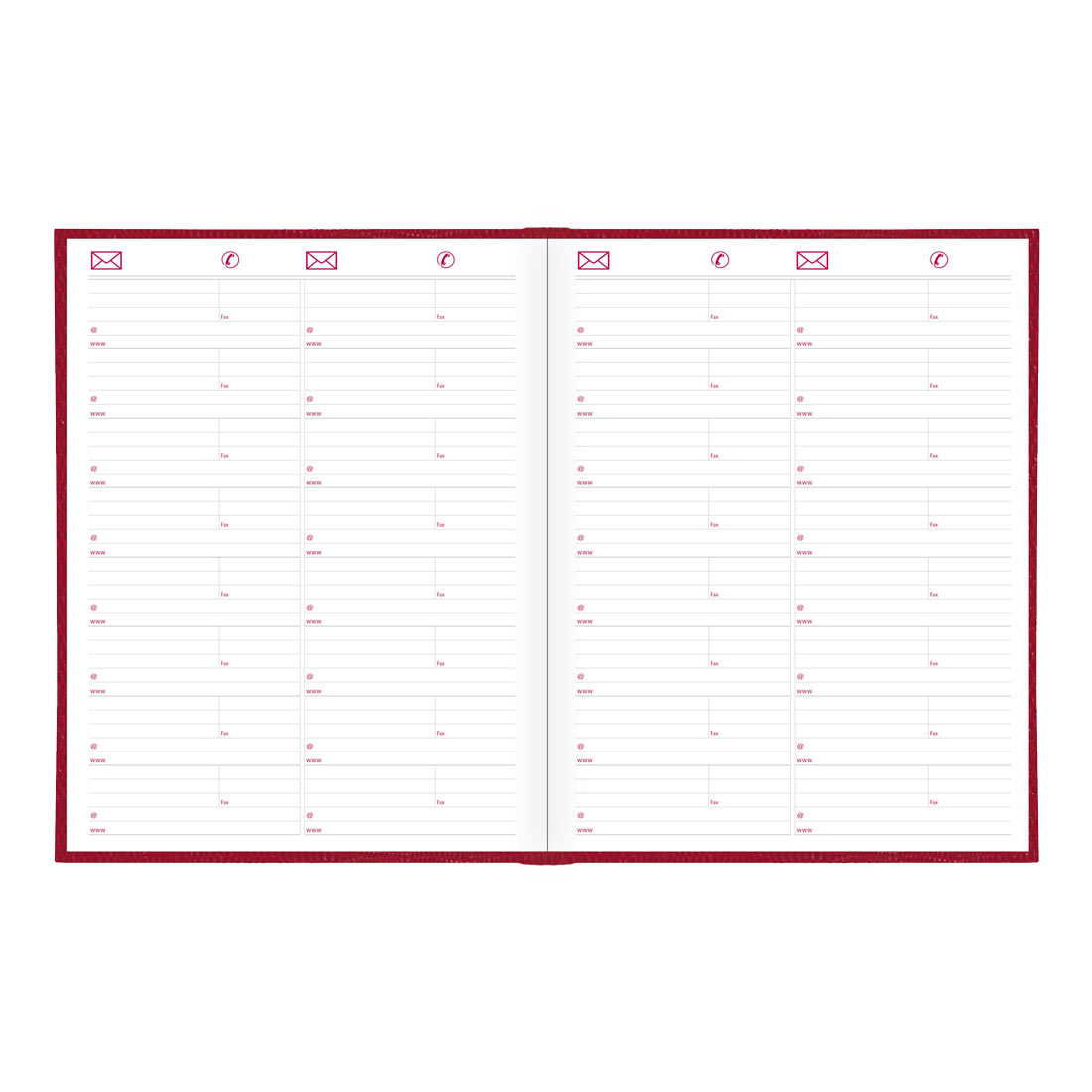 Brownline Daily Planner 2026, English C550.RED-26 #colour_red