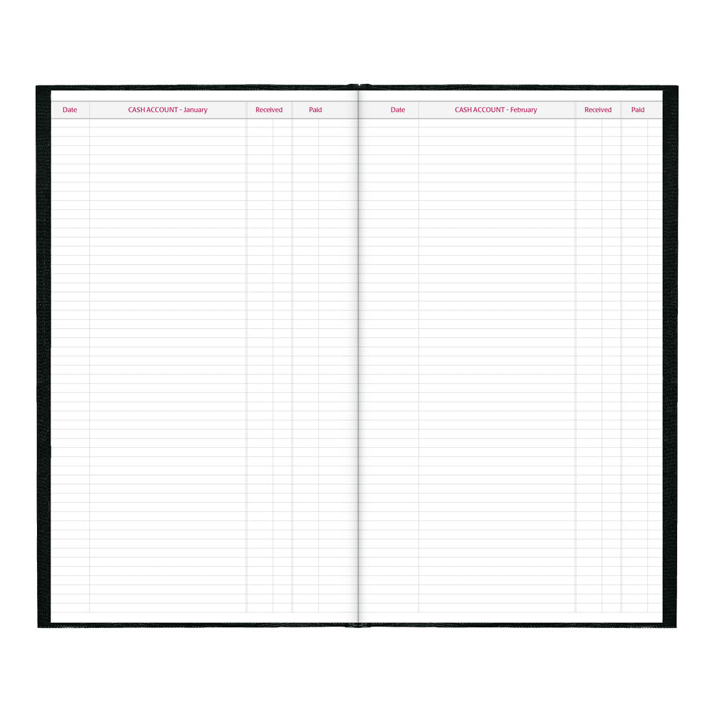 Traditional Daily Untimed Planner, 2027, English Black C551.BLK-27 - Brownline