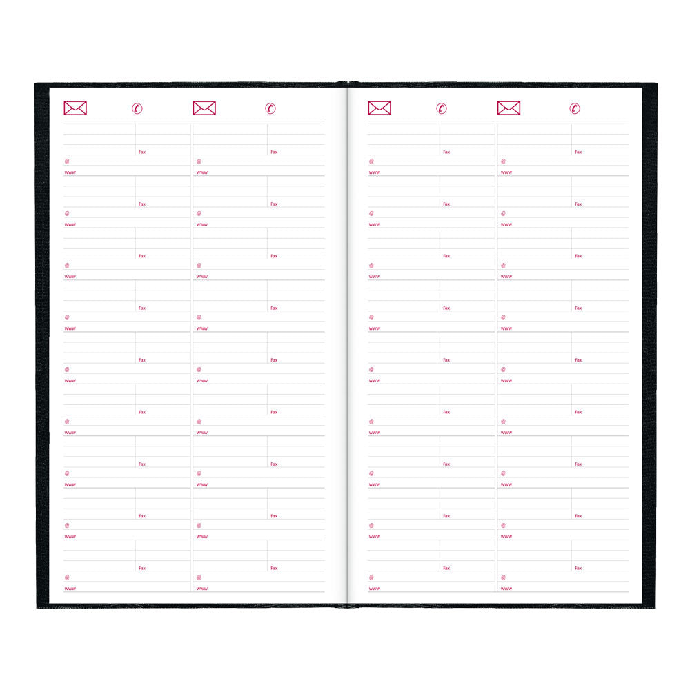 Traditional Daily Untimed Planner, 2027, English Black C551.BLK-27 - Brownline