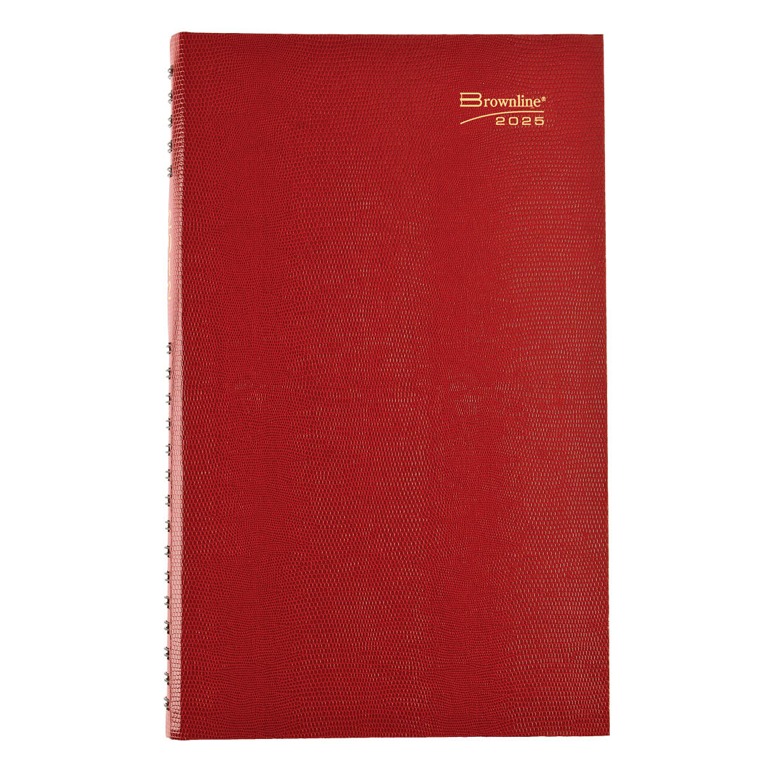 CoilPro Daily Planner 2025, English, Red, C551C.RED
