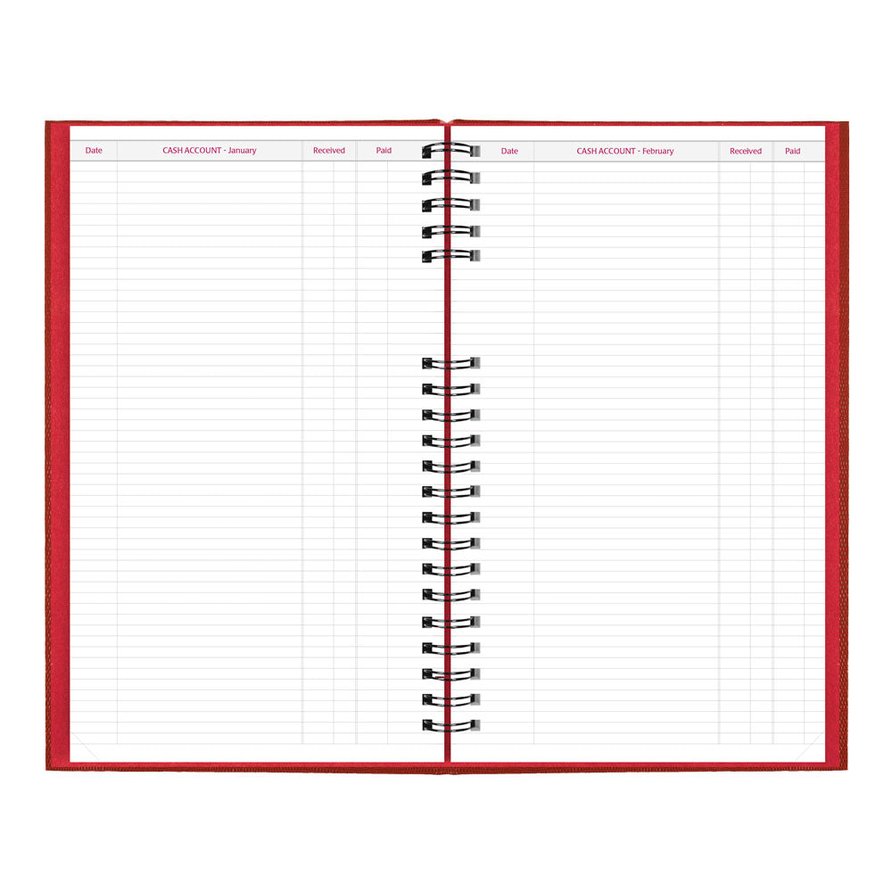 Brownline CoilPro™ Daily Untimed Planner, 2027, English, Bright Red C551C.RED-27