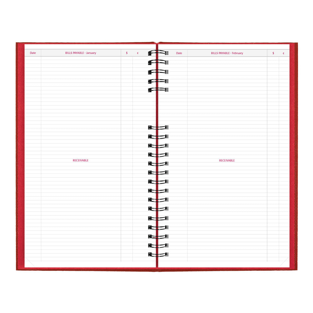 Brownline CoilPro™ Daily Untimed Planner, 2027, English, Bright Red C551C.RED-27