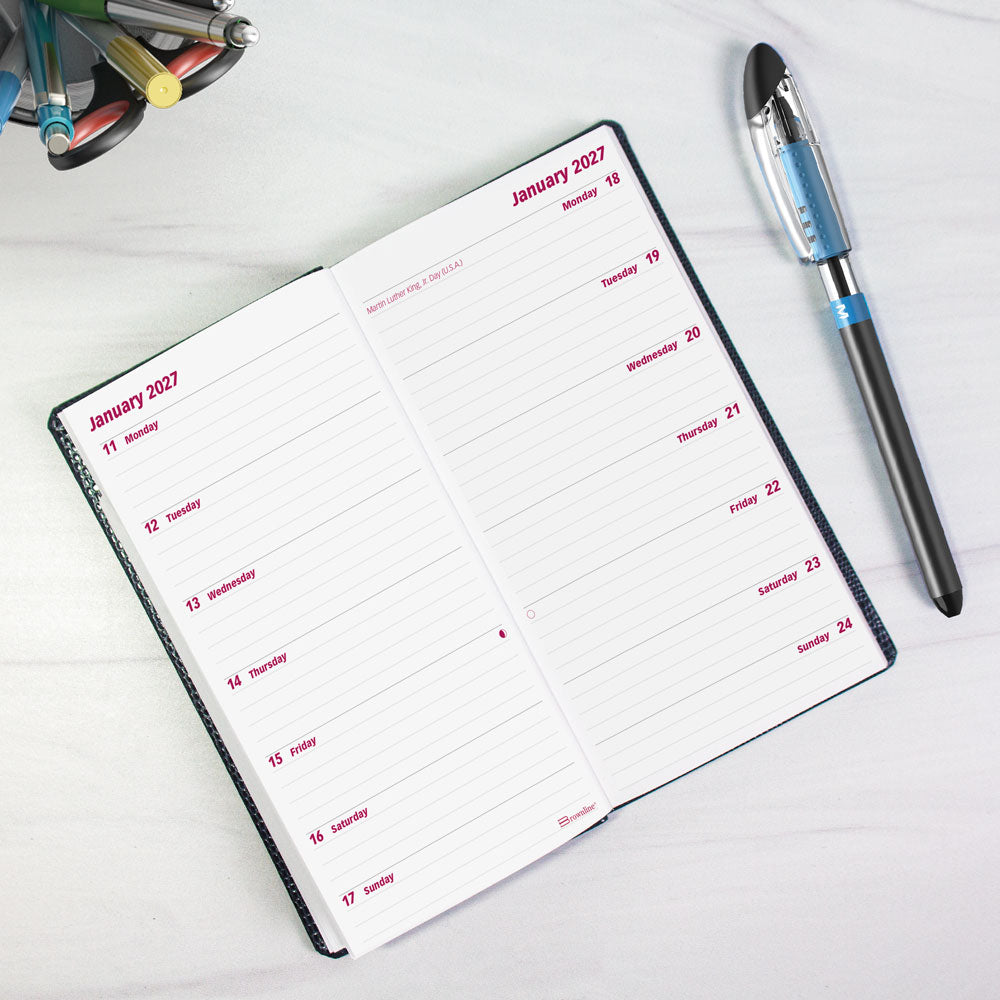 Essential Two-Week Planner, 2027, English, Black C5626.81Z-27 Brownline Canada