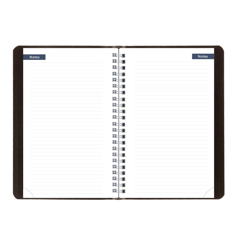 Blueline Academic Weekly Planner, Classic Black, 2026-2027 - English CA101.BLK