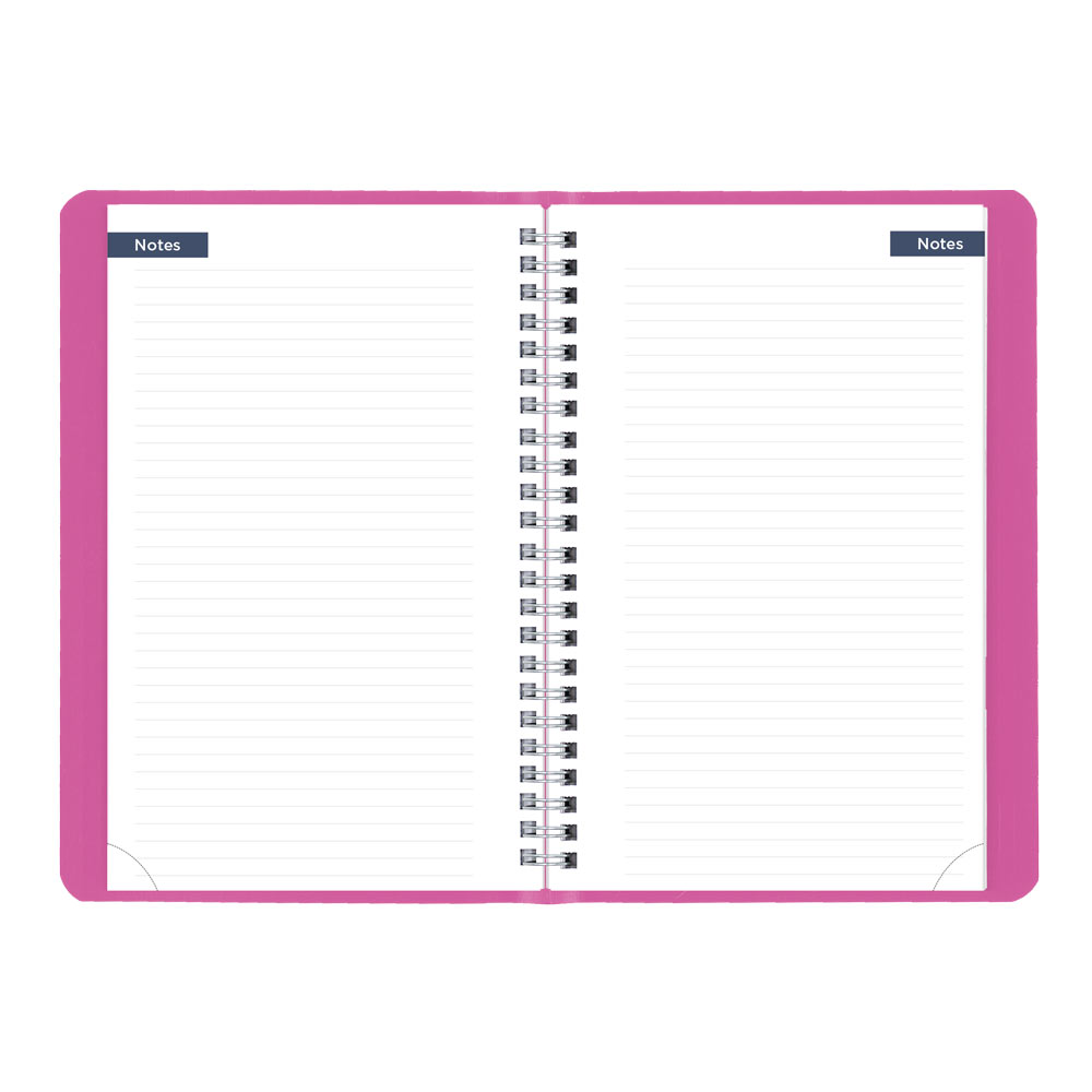 Blueline Academic Weekly Planner, Fashion, 2026-2027 - Bilingual CA101BF.01 #colour_fashion-pink