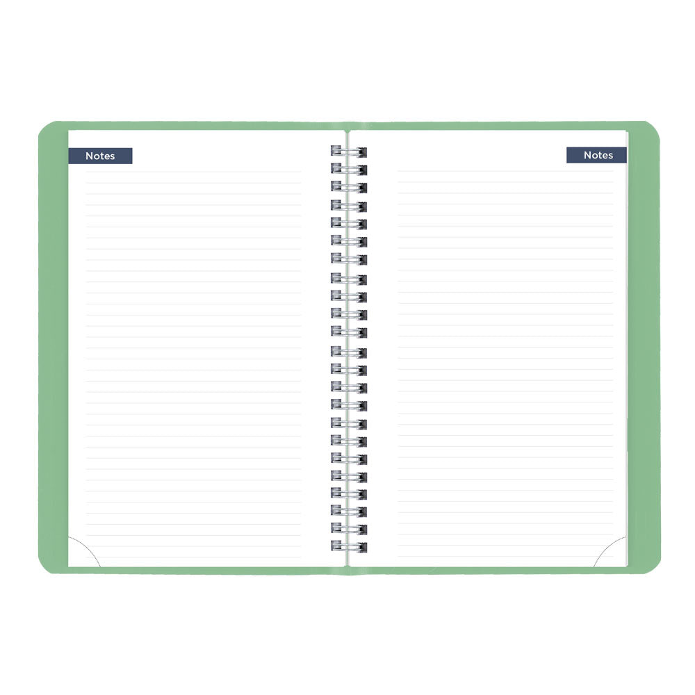 Blueline Academic Weekly Planner, Fashion, 2026-2027 - Bilingual CA101BF.03 #colour_fashion-green
