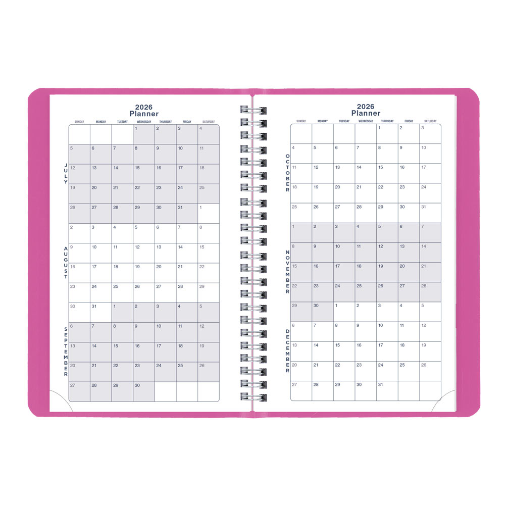 Blueline Academic Weekly Planner, Fashion, 2026-2027 CA101F.01 #colour_fashion-pink