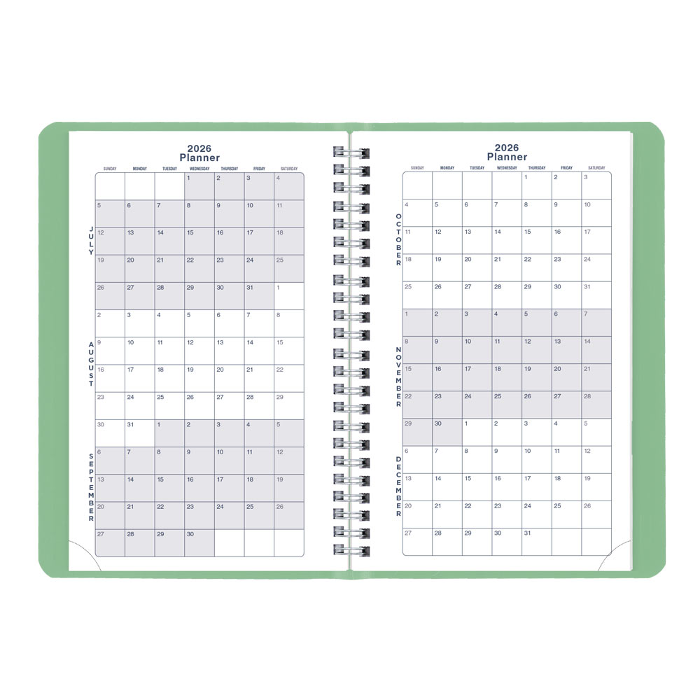 Blueline Academic Weekly Planner, Fashion, 2026-2027 CA101F.03 #colour_fashion-green