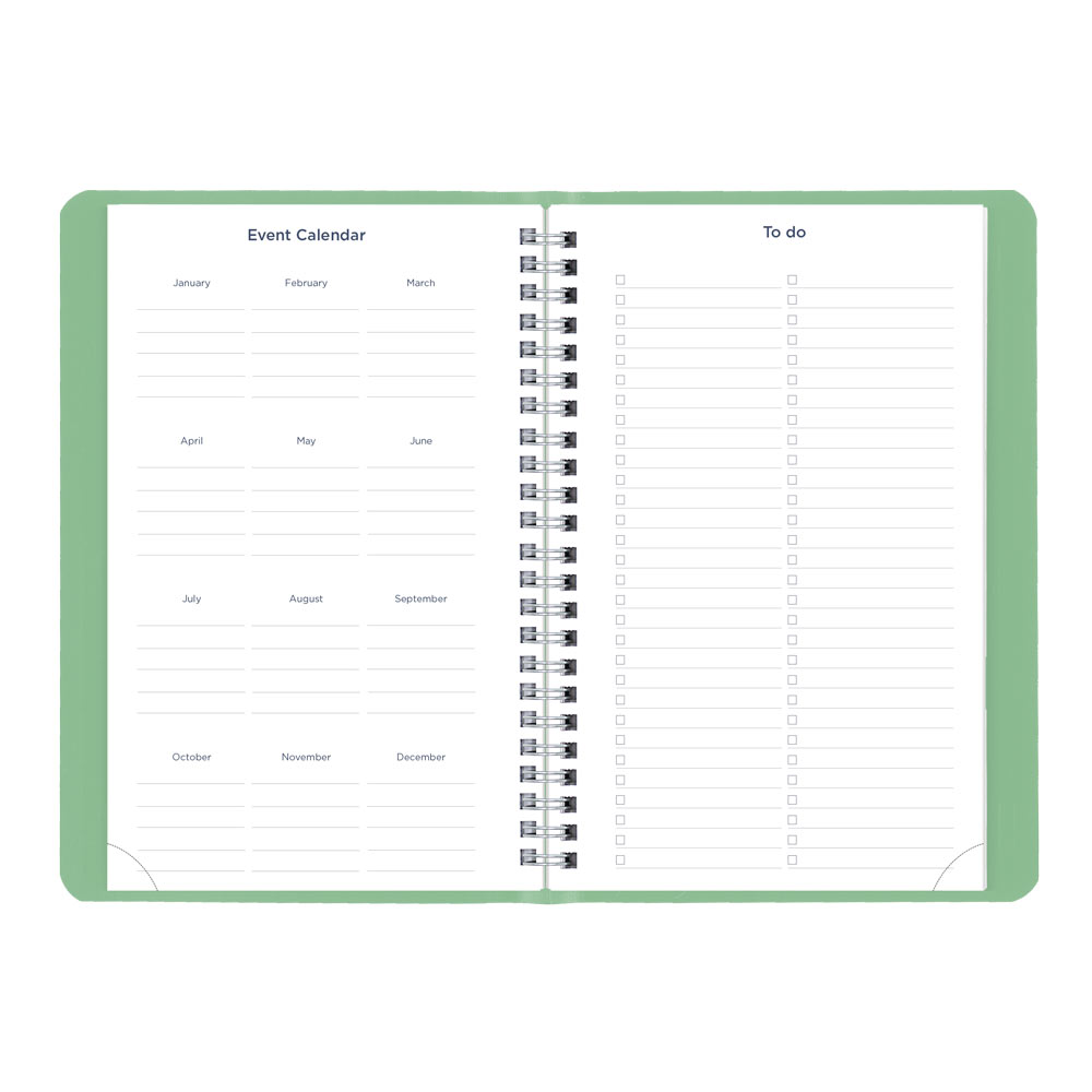 Blueline Academic Weekly Planner, Fashion, 2026-2027 CA101F.03 #colour_fashion-green