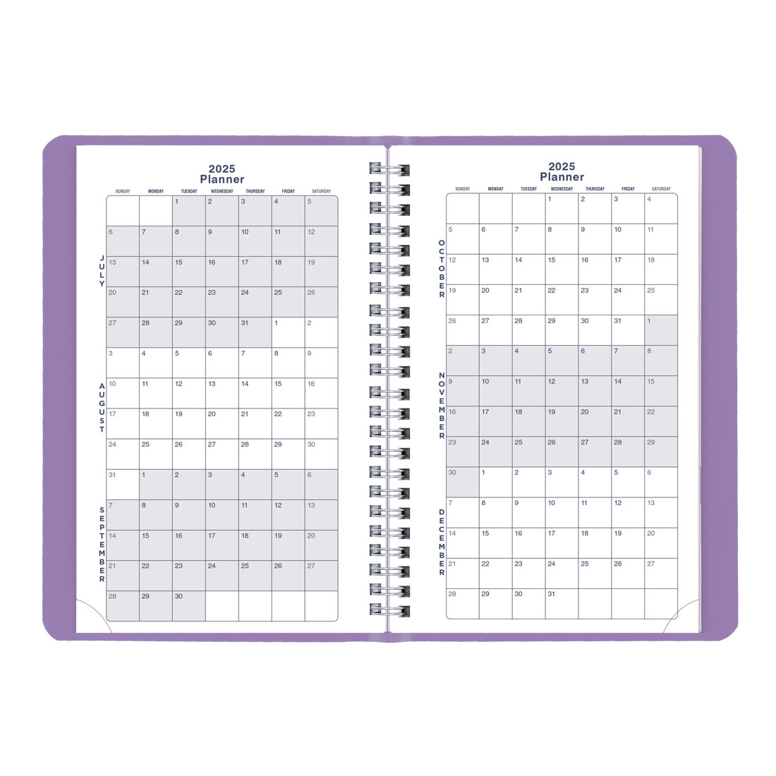 Academic Weekly Planner, Fashion, 2025-2026, Blueline CA101F-26 #colour_fashion-purple
