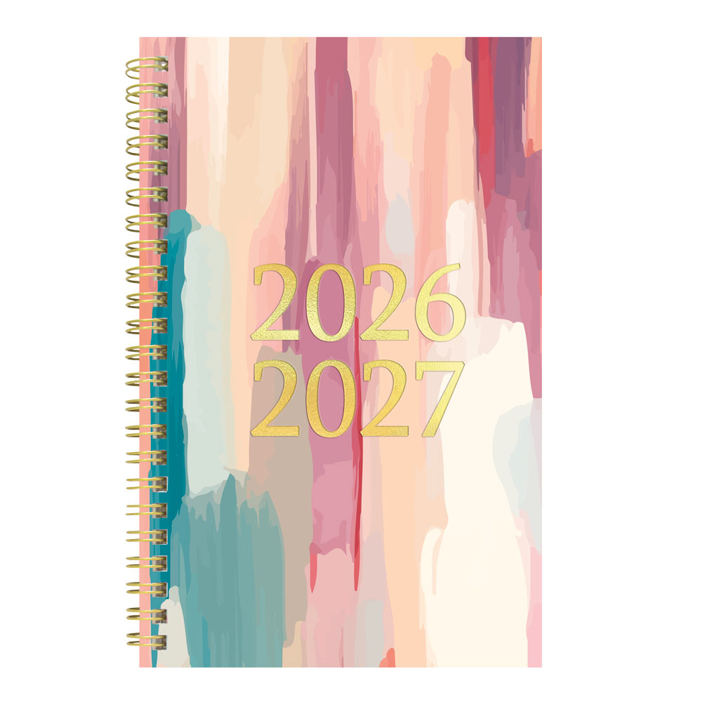 Blueline Academic Weekly Planner, Splash, 2026-2027 - Bilingual CA114BPI.02 #colour_waterfalls