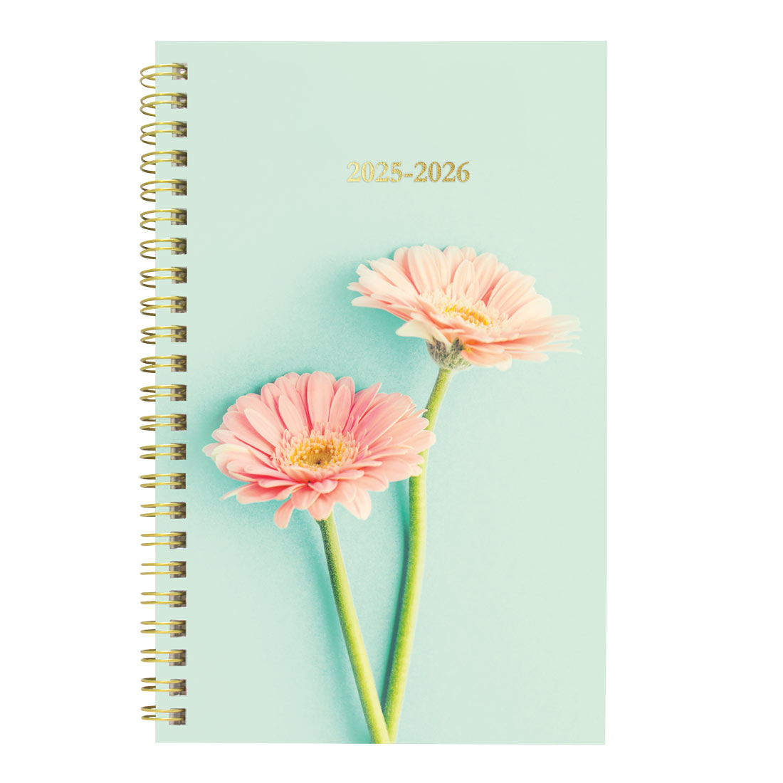 Academic Weekly Planner, Botanical, 2025-2026 - Bilingual - Blueline CA114BPM-26 #colour_botanical blue