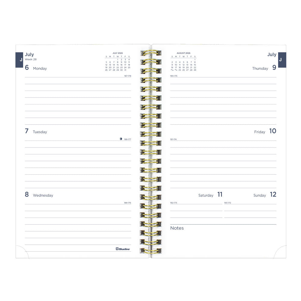 Blueline Academic Weekly Planner, Animal, 2026-2027 CA114PA.01 #colour_cat