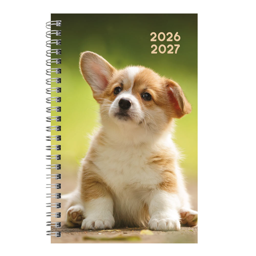 Blueline Academic Weekly Planner, Animal, 2026-2027 CA114PA.02 #colour_dog