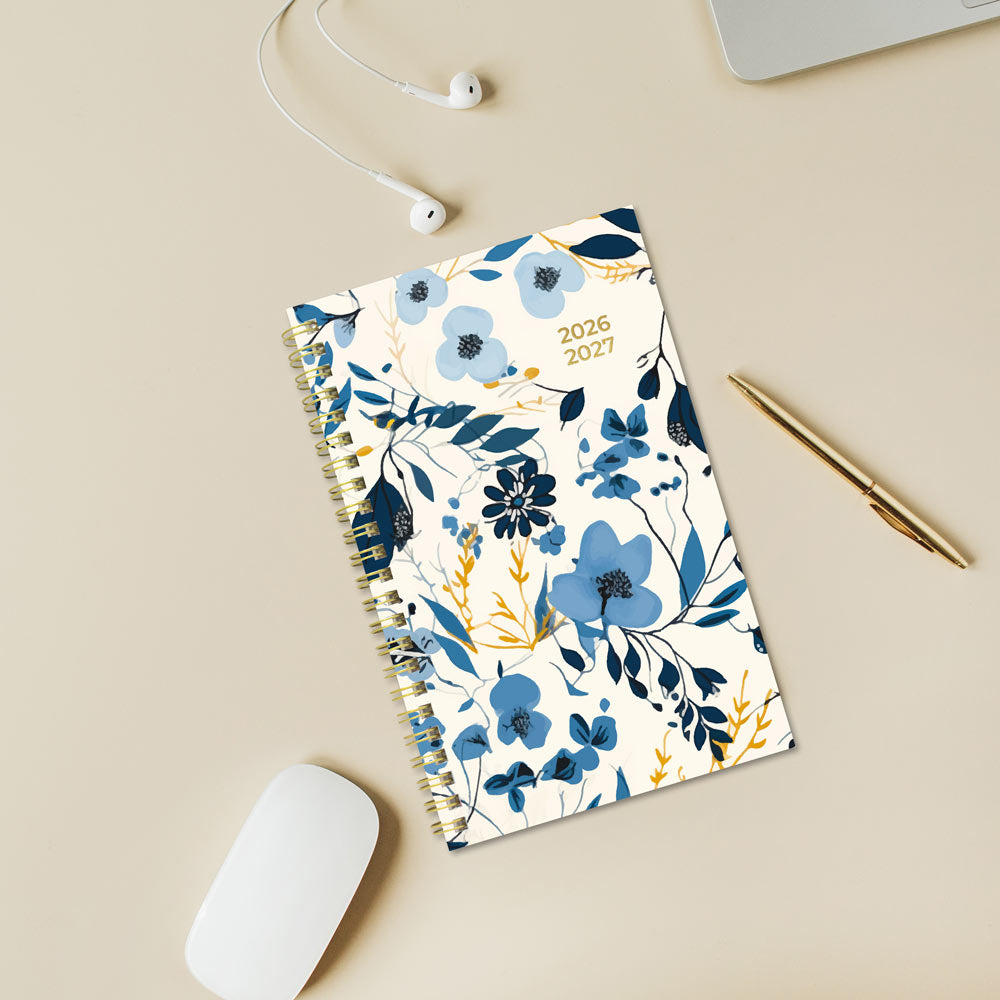 Blueline Academic Weekly Planner, Blossom, 2026-2027 - English CA114PG.01 #colour_blossom-yellow