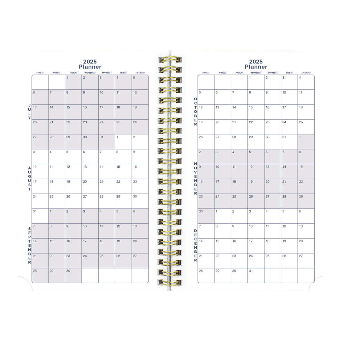 Academic Weekly Planner, Marble, 2025-2026, Blueline CA114PI-26 #colour_marble-pink