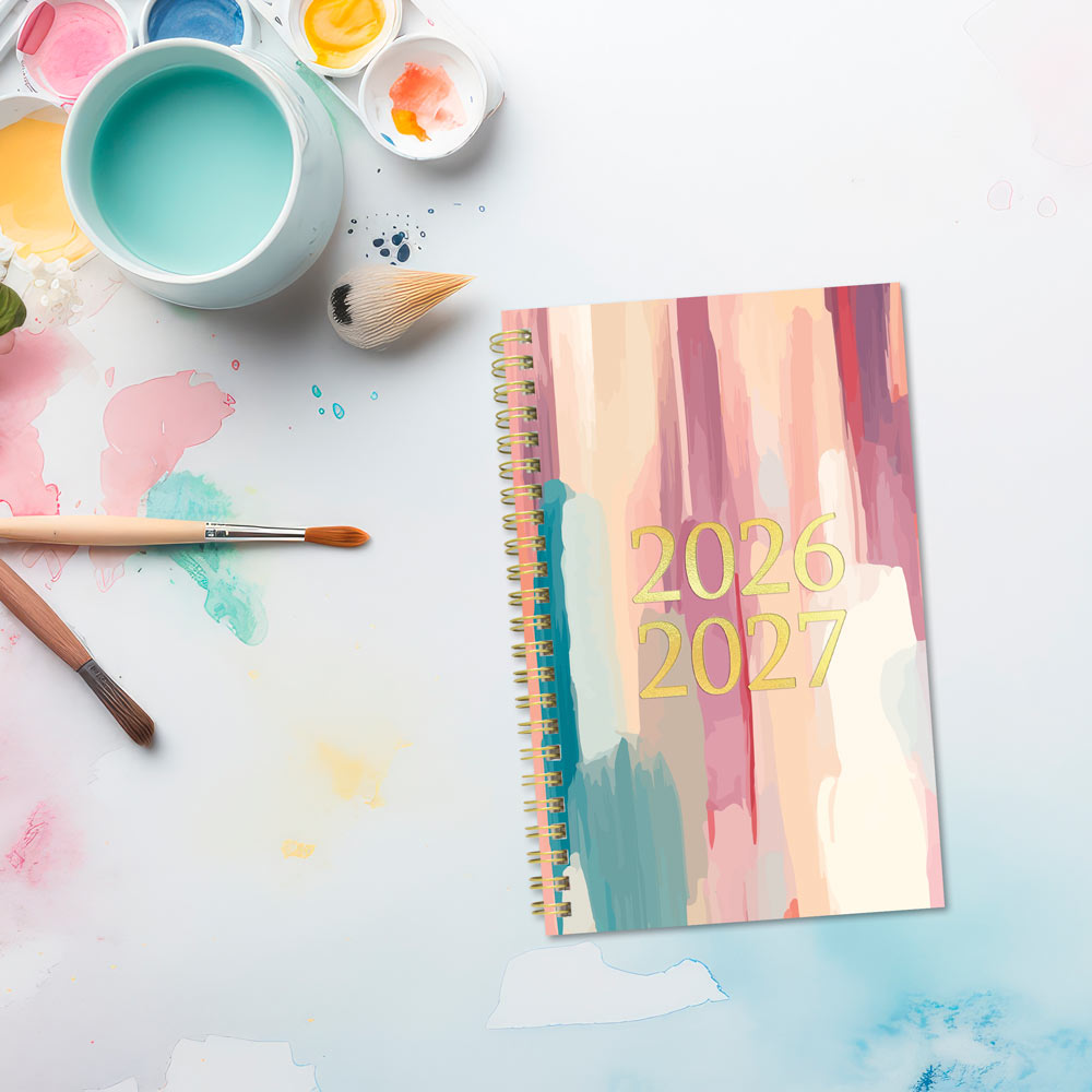 Blueline Academic Weekly Planner, Splash, 2026-2027 CA114PI.02 #colour_waterfalls