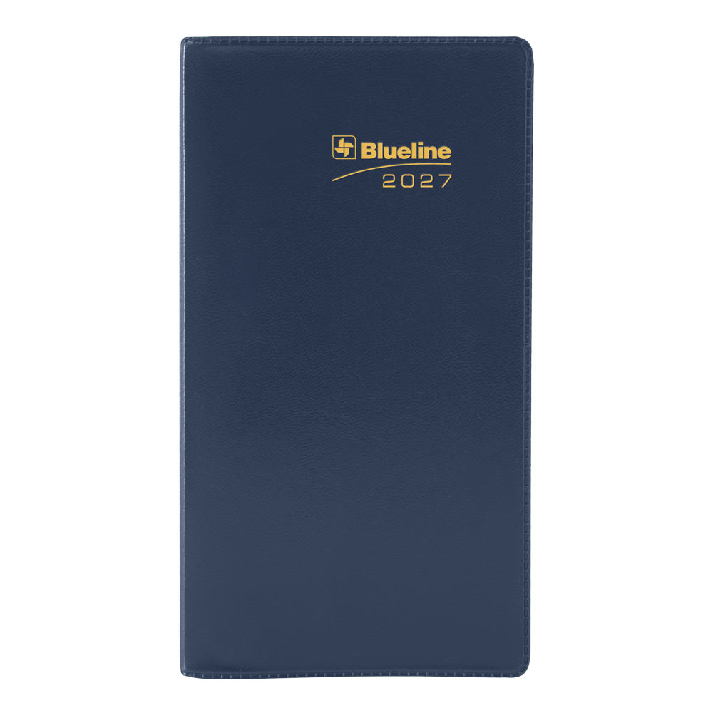 Blueline 18-Month Pocket Planner, Assorted Colours, 2026-2027 - Bilingual CA12B.AST